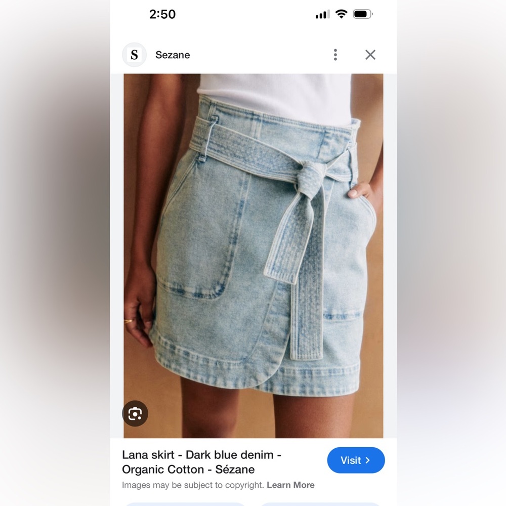 Sezane Lana Skirt